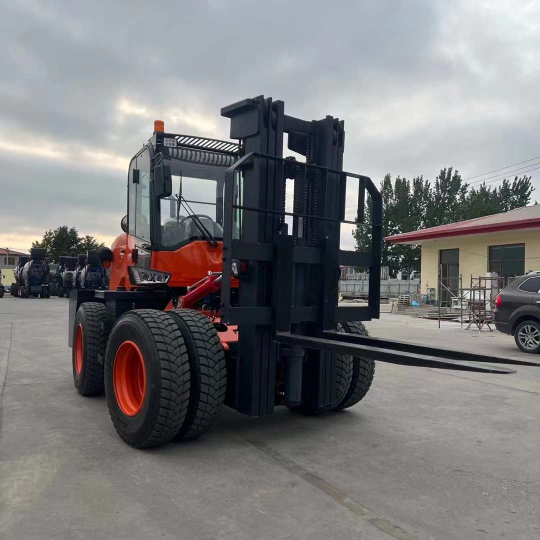 LT100F 10TON Rough Terrain Forklift